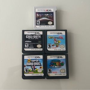 3DS and DS games